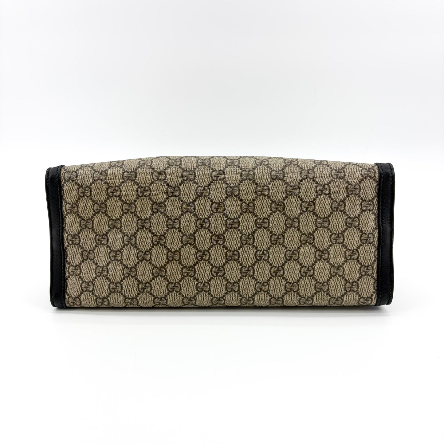Gucci Padlock GG Supreme Medium Shoulder Bag Black