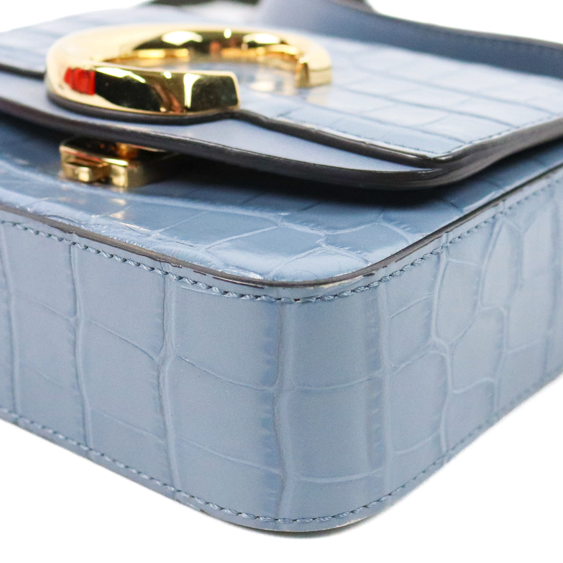 Chloé Blue Crocodile C Bag