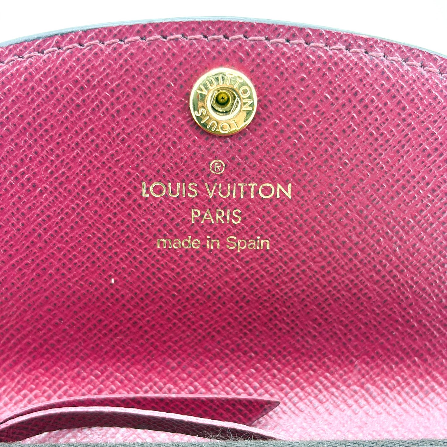 Louis Vuitton Monogram Fuchsia Rosalie Coin Purse