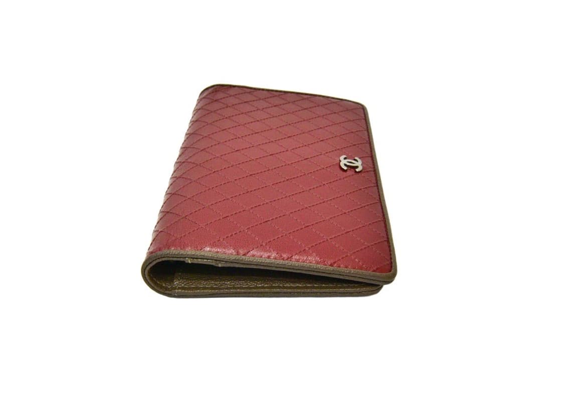 Chanel lambskin long wallet