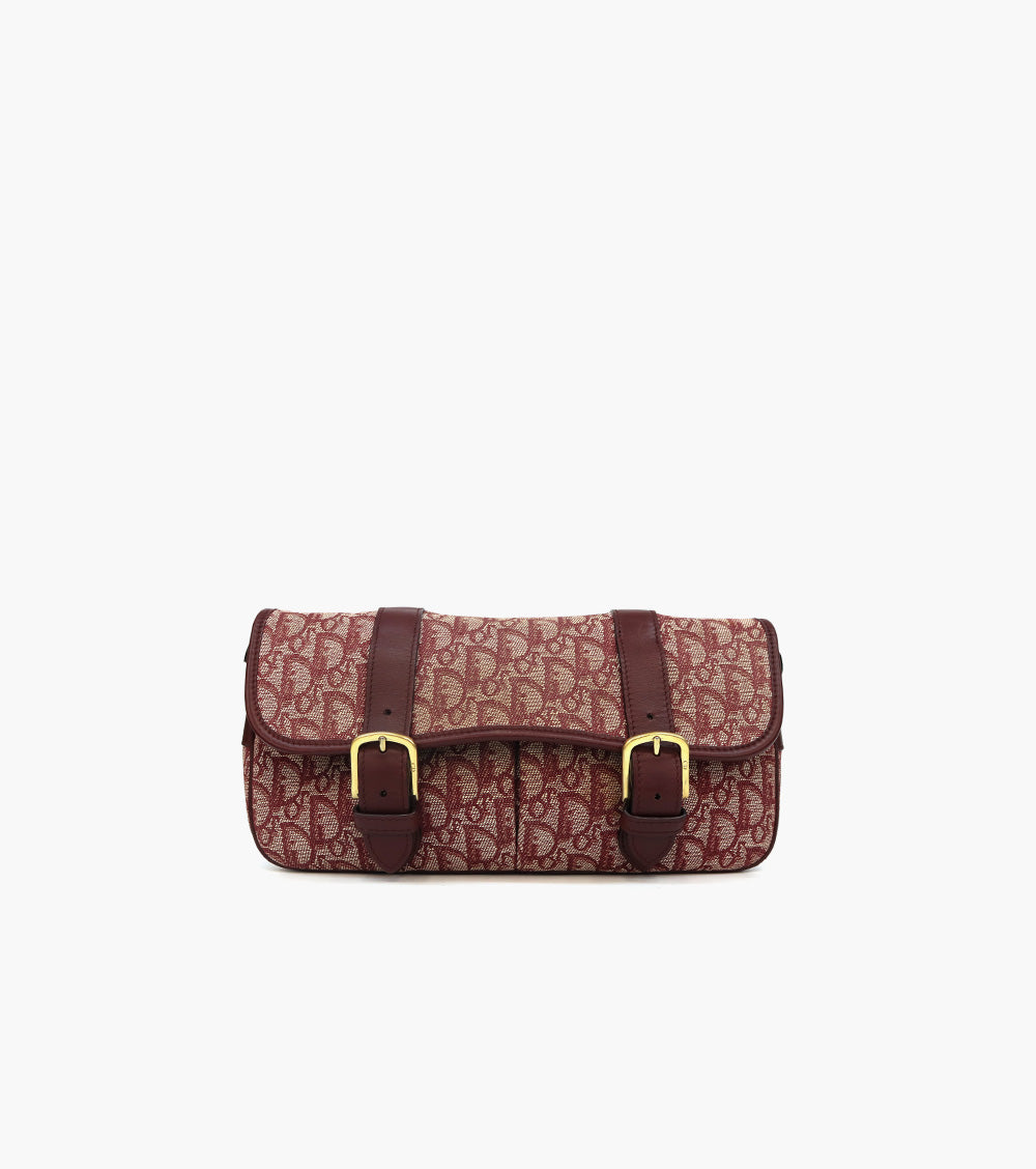Dior Red Oblique Shoulder Bag