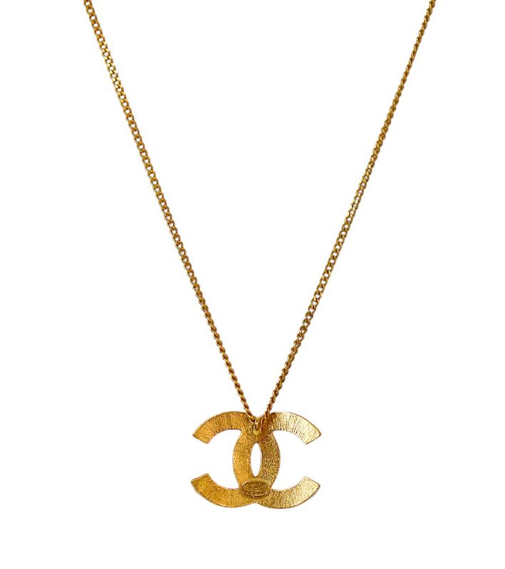 Chanel CC Gold Necklace