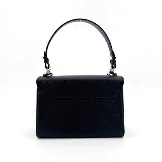 Louis Vuitton Epi Twist One Handle PM Black Silver Hardware