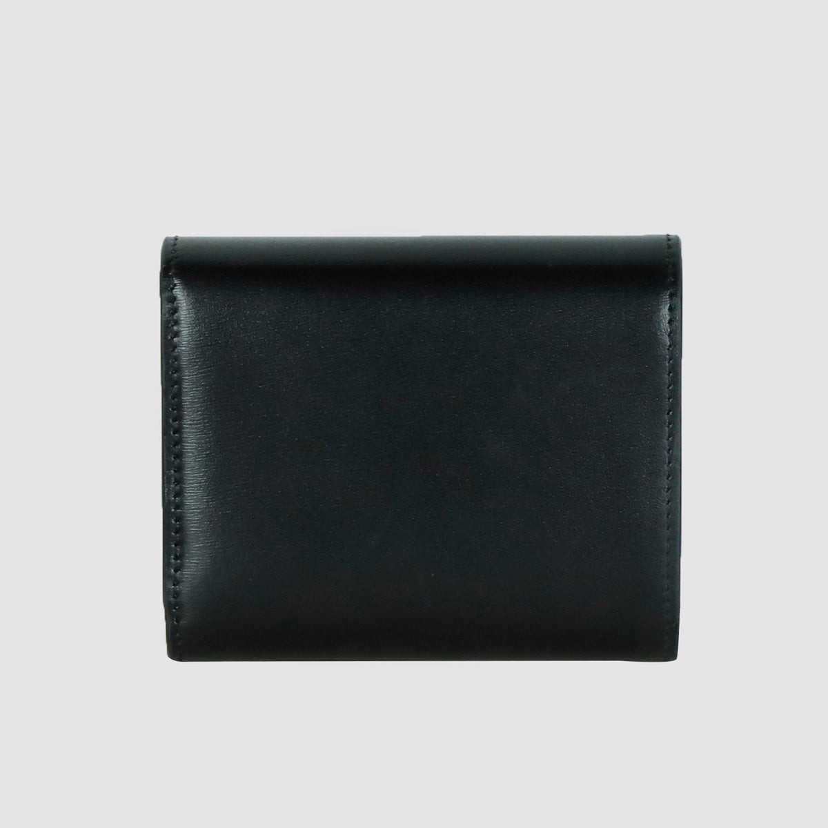 Small Shiny Calfskin Triomphe Flap Wallet 10D783