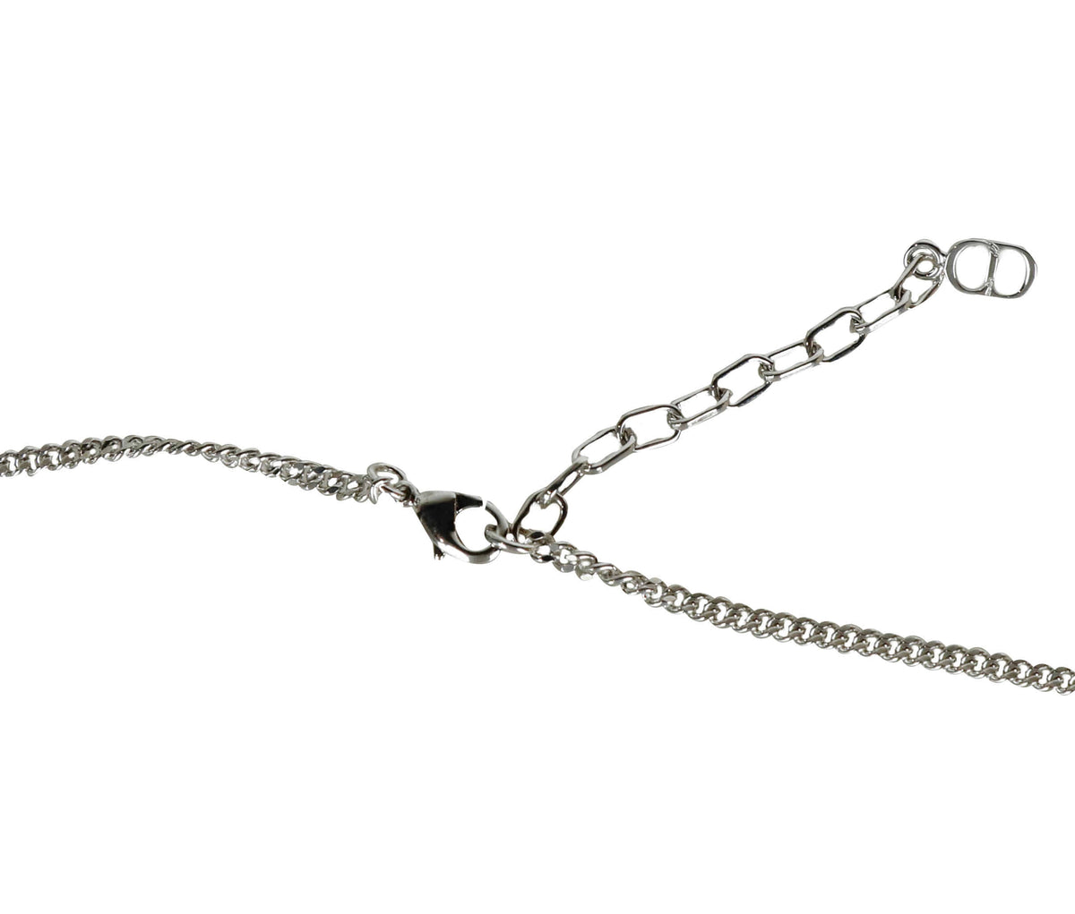 Mount D logo necklace