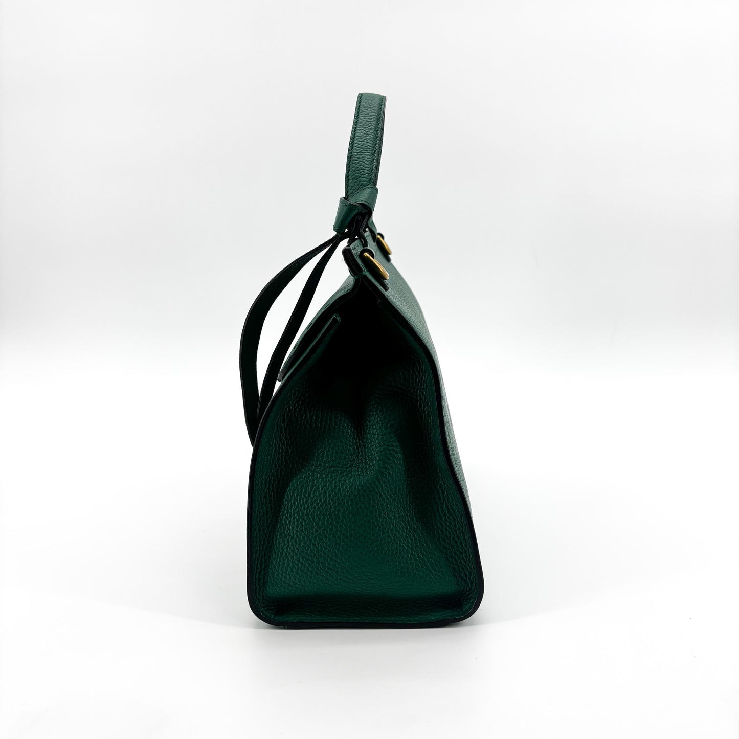 Gucci Double G Medium Top Handle Bag Emerald Green