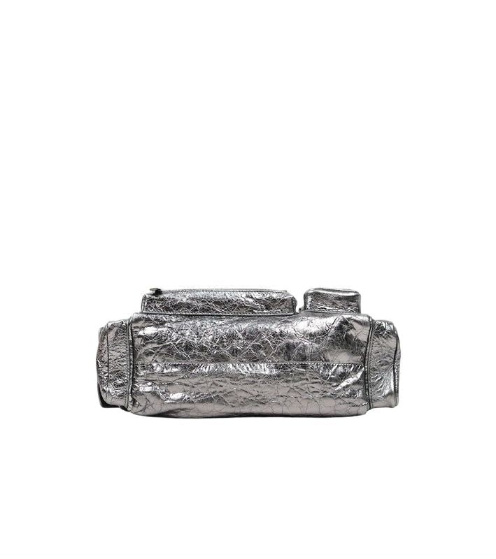 Balenciaga Silver Supervige XS Shoulder Bag