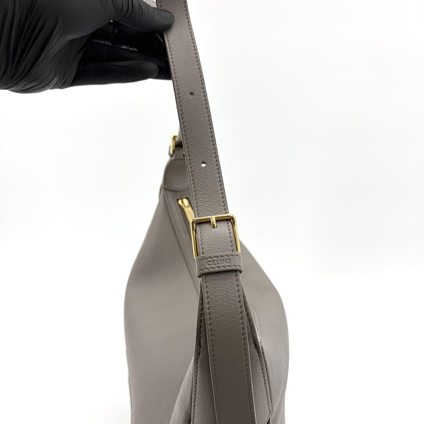 Celine Eloise Bag Grained Calfskin Anthracite