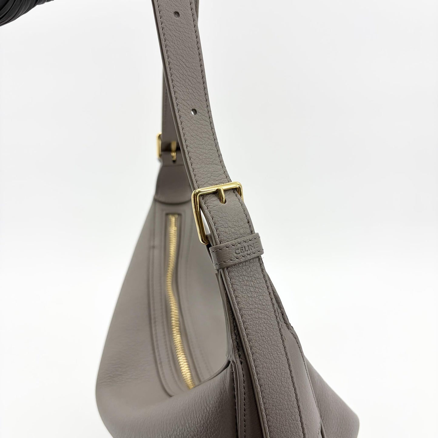 Celine Eloise Bag Grained Calfskin Anthracite