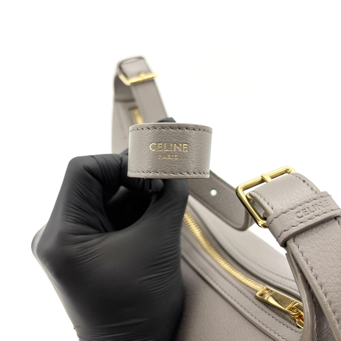 Celine Eloise Bag Grained Calfskin Anthracite