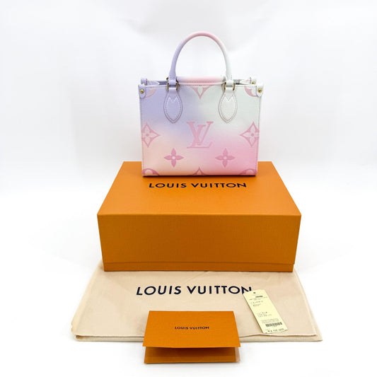 Louis Vuitton On the Go PM Sunrise Pastel