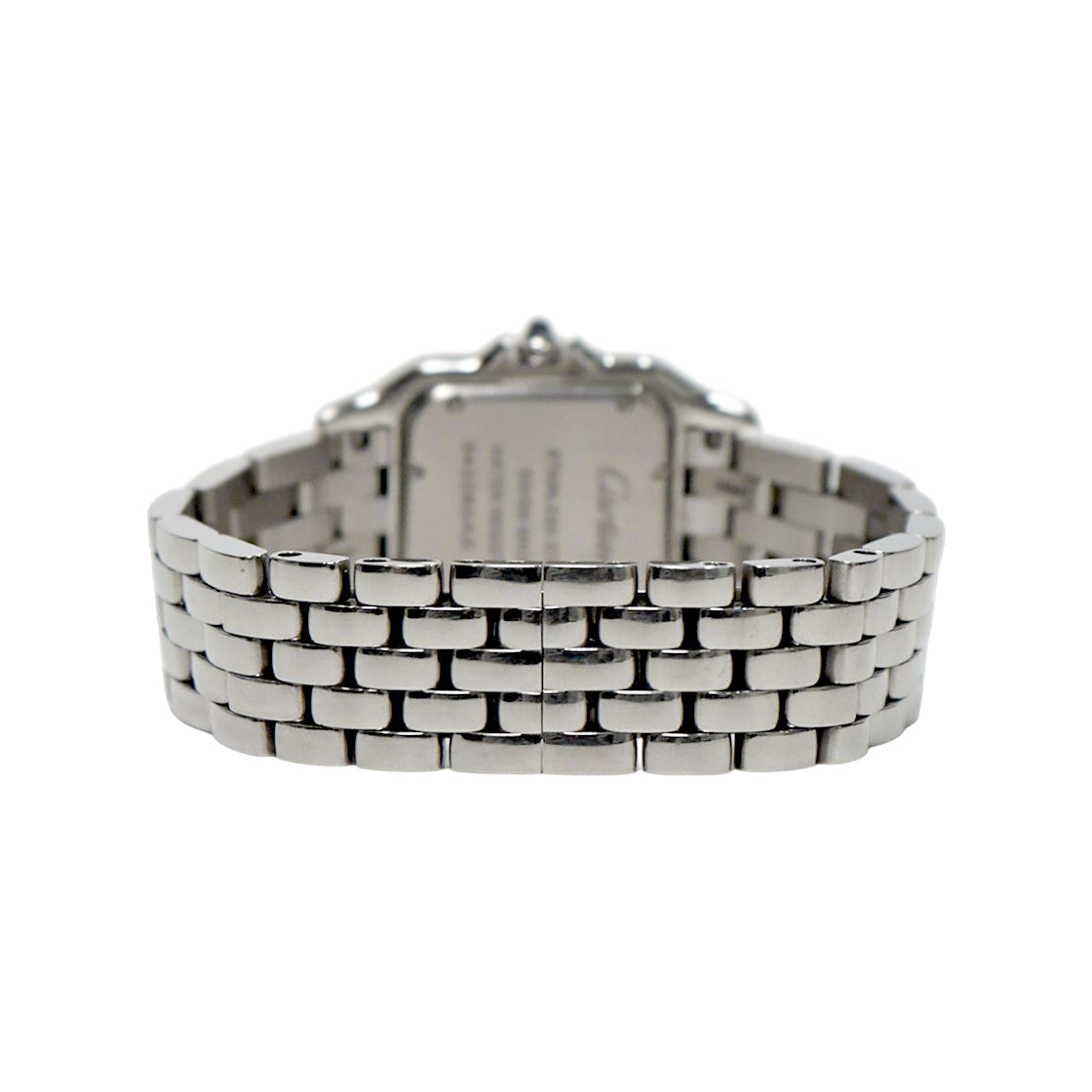 Cartier 27mm Steel Diamond "Panda" Quartz Watch