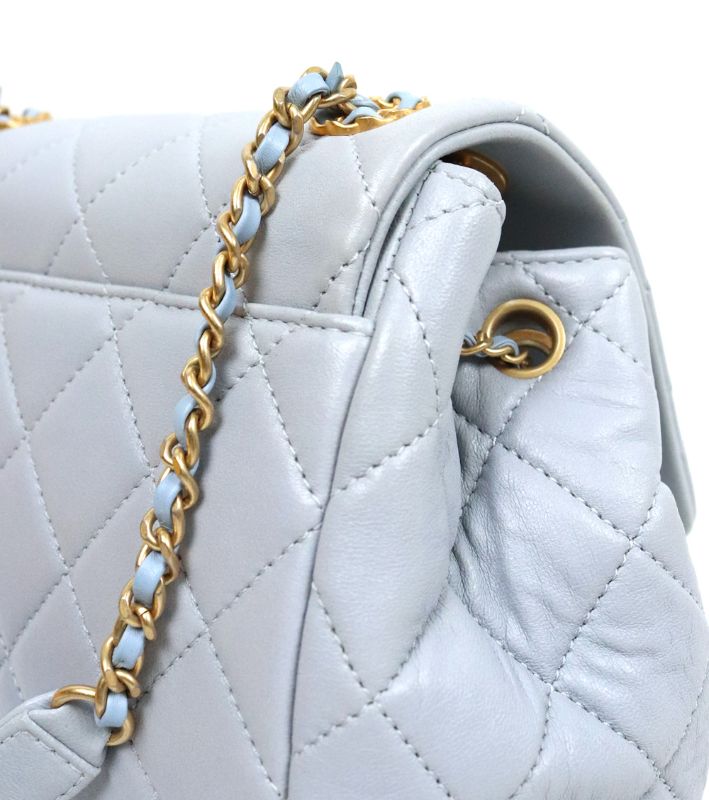 Chanel Blue 19 Backpack