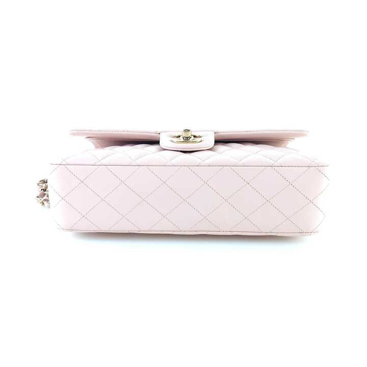 Medium Lambskin Classic Shoulder Bag A01112