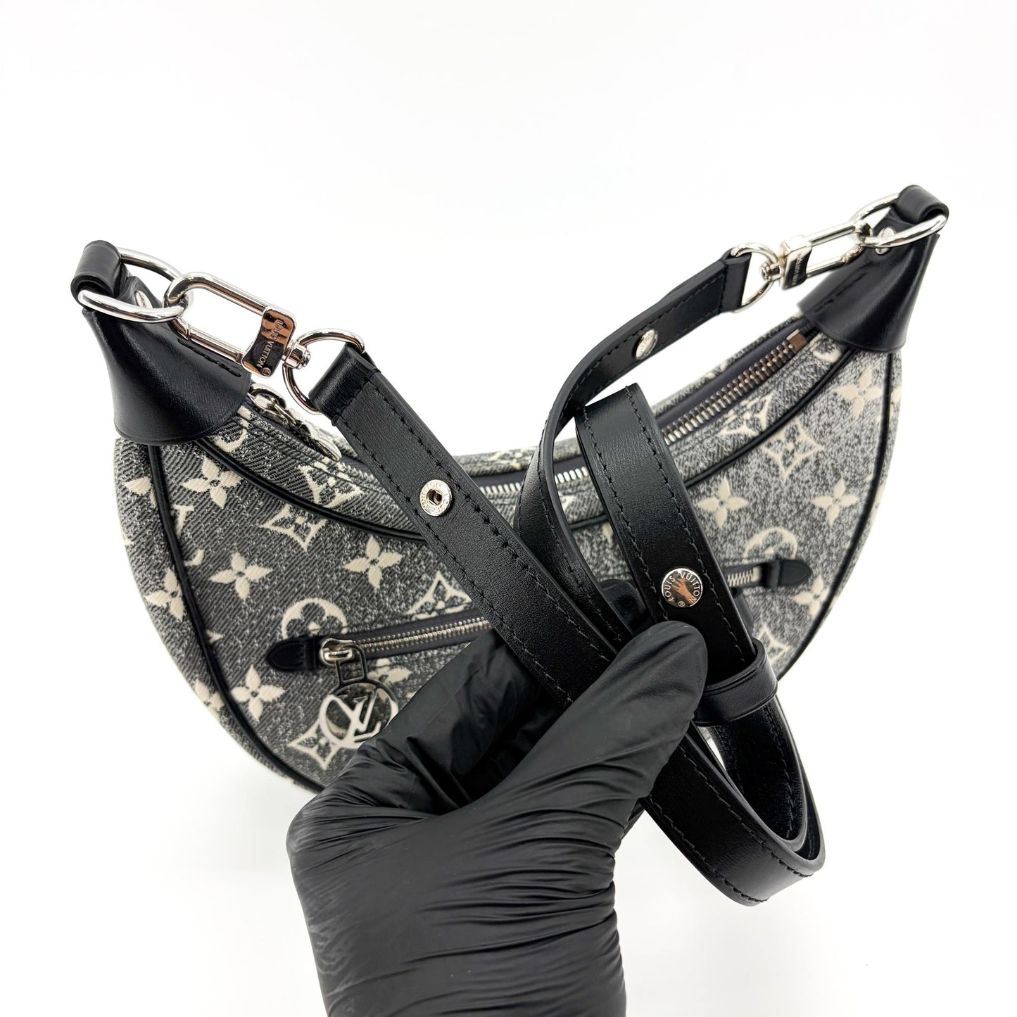 Louis Vuitton Loop Monogram Denim Black