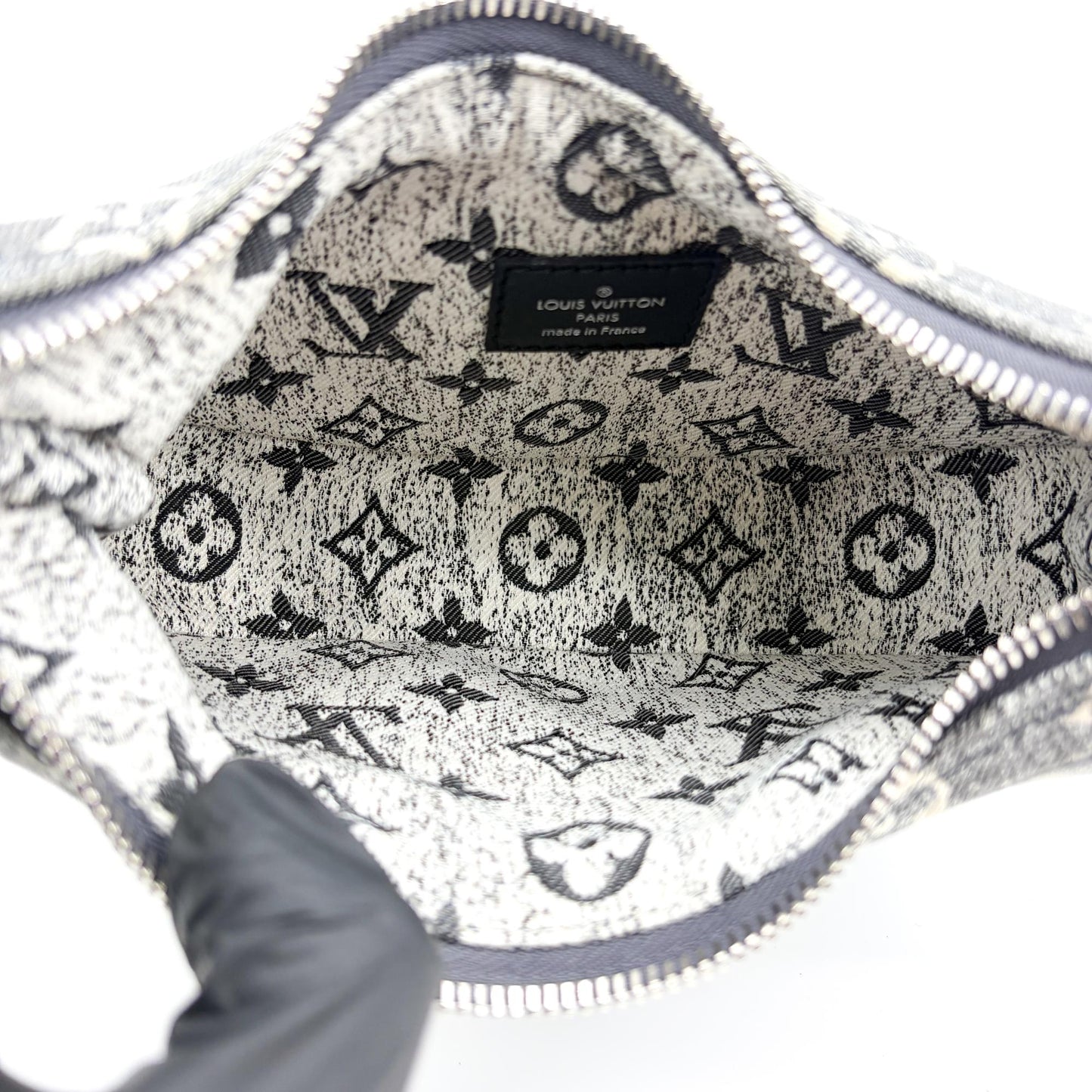 Louis Vuitton Loop Monogram Denim Black