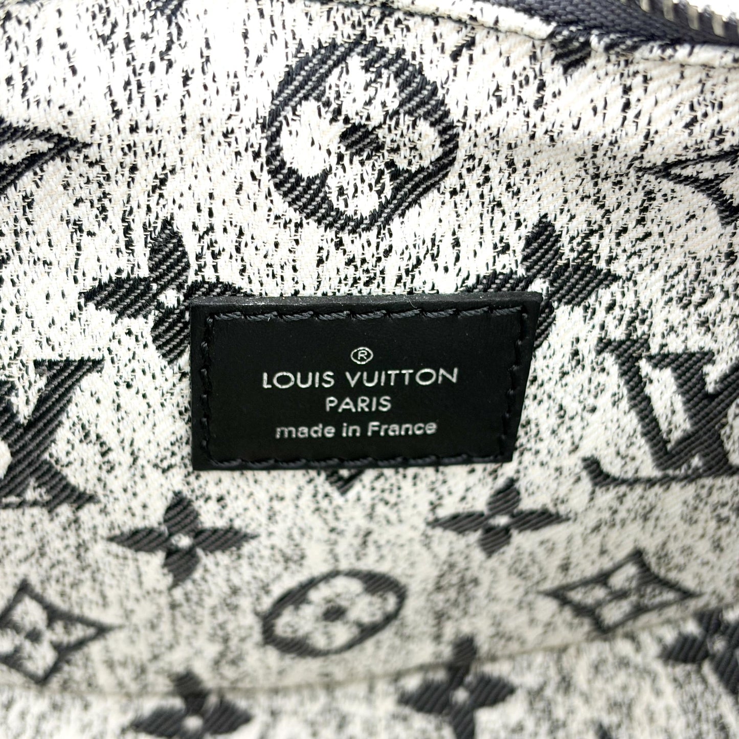 Louis Vuitton Loop Monogram Denim Black