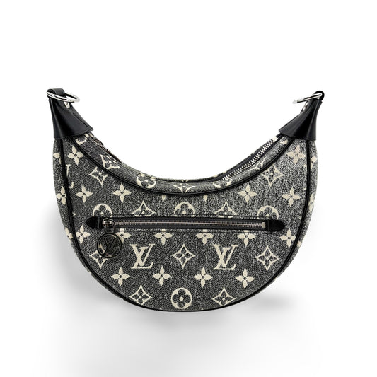 Louis Vuitton Loop Monogram Denim Black