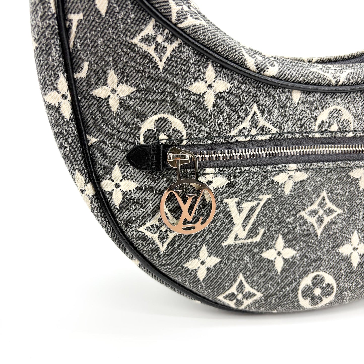 Louis Vuitton Loop Monogram Denim Black