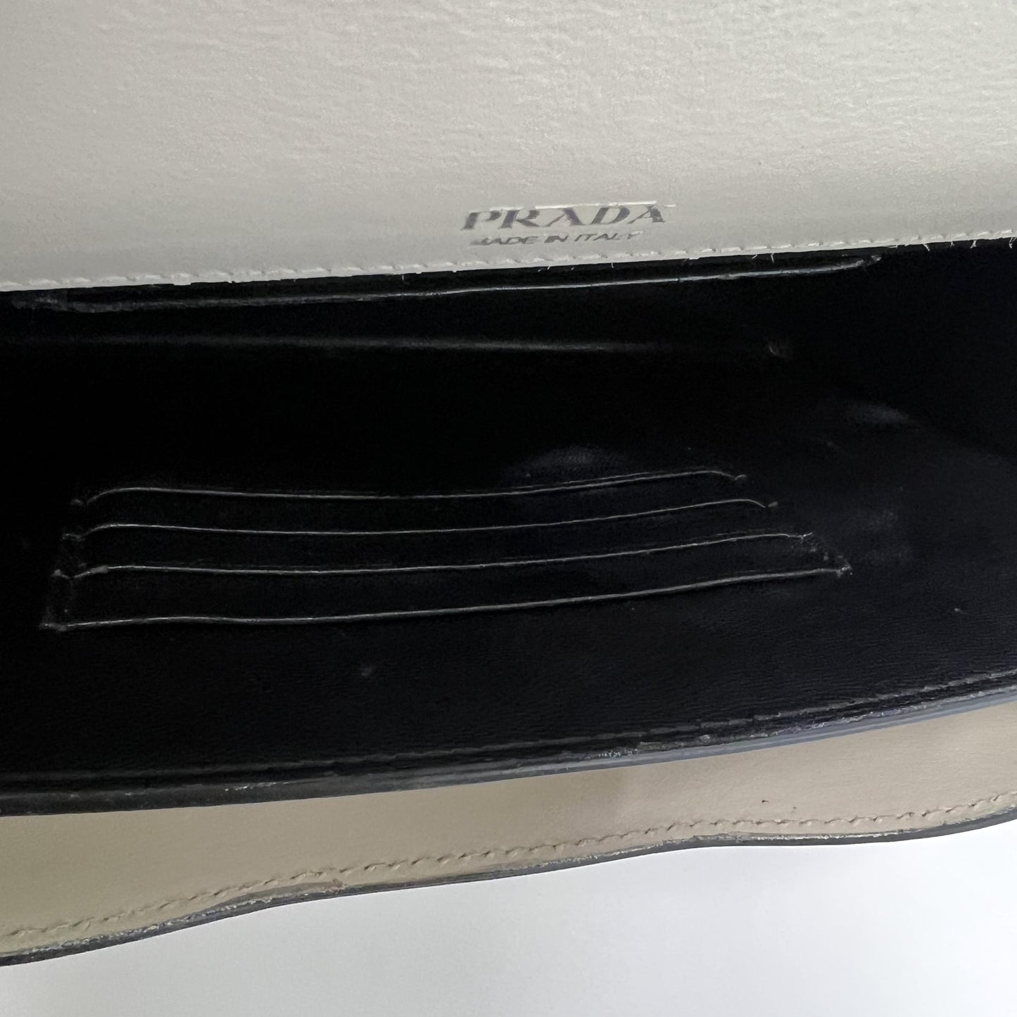 Prada Saffiano Leather Mini Envelope Bag 1BP020