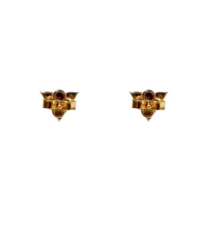 Louis Vuitton Essential V Gold Earrings