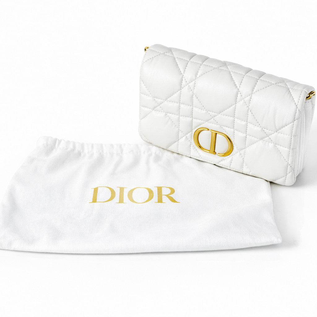 Mini Caro Macro Cannage Shoulder Bag Crossbody Bag