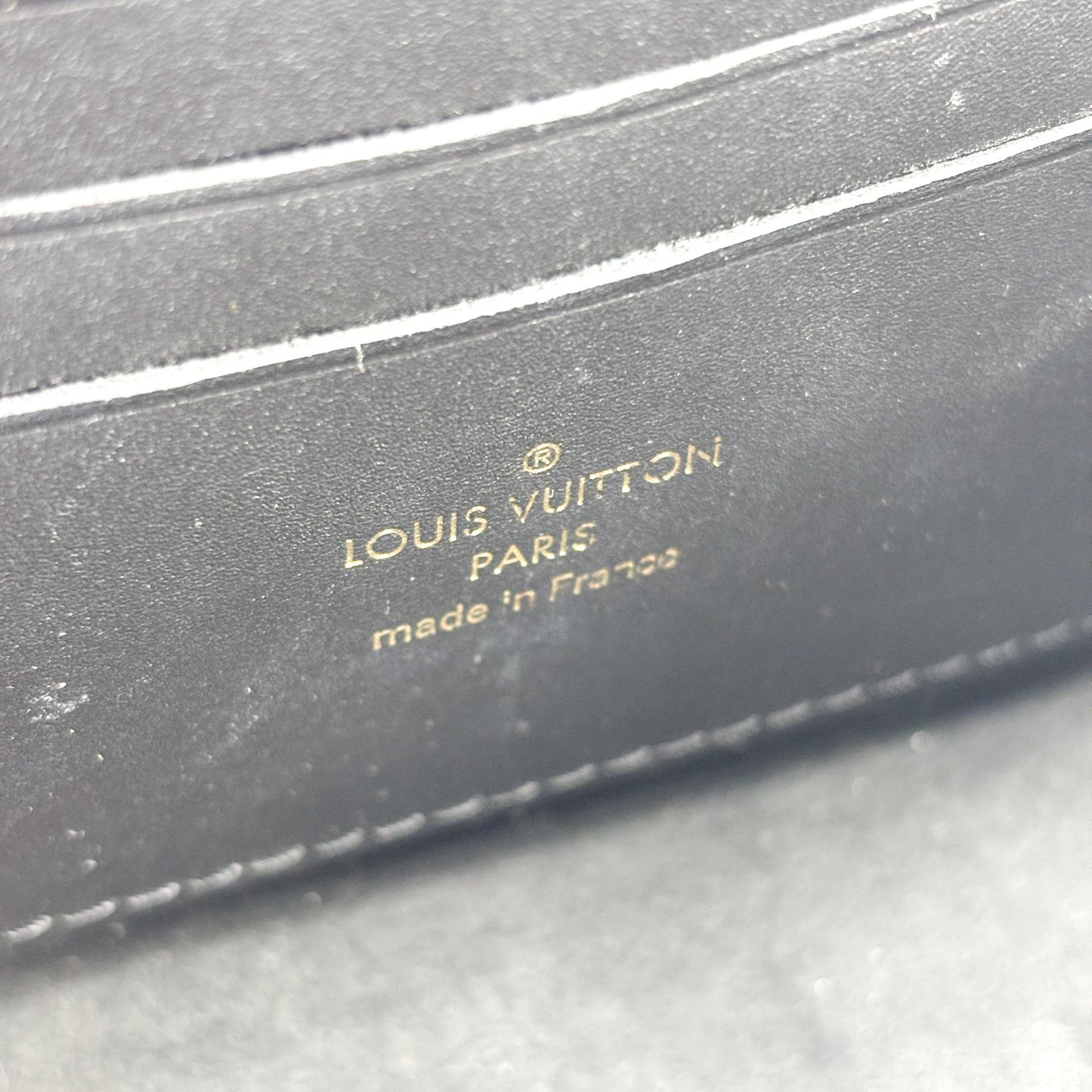 Louis Vuitton Micro Dauphine Chain Shoulder Bag Monogram Reverse