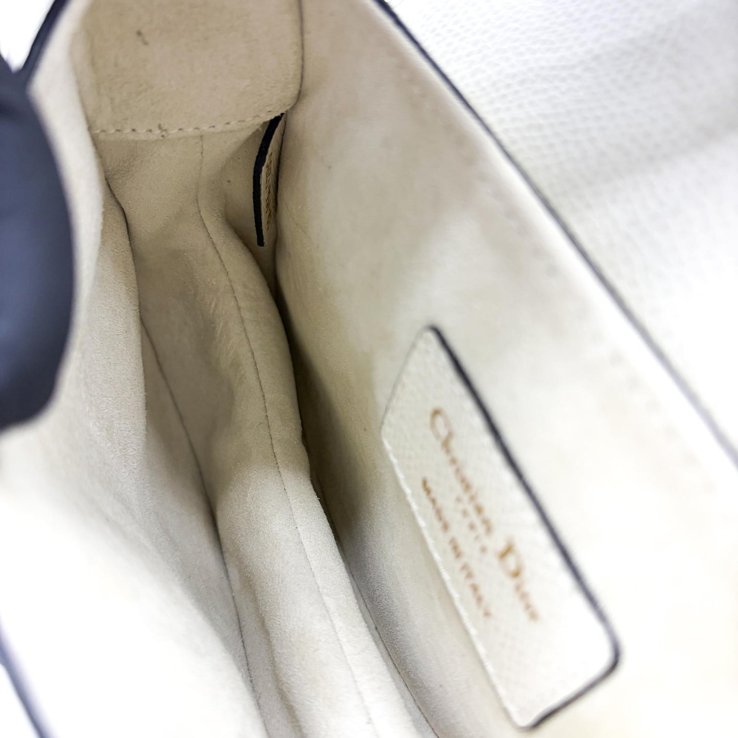 Dior Saddle Bag Latte Grain Gold Hardware + Separate Strap