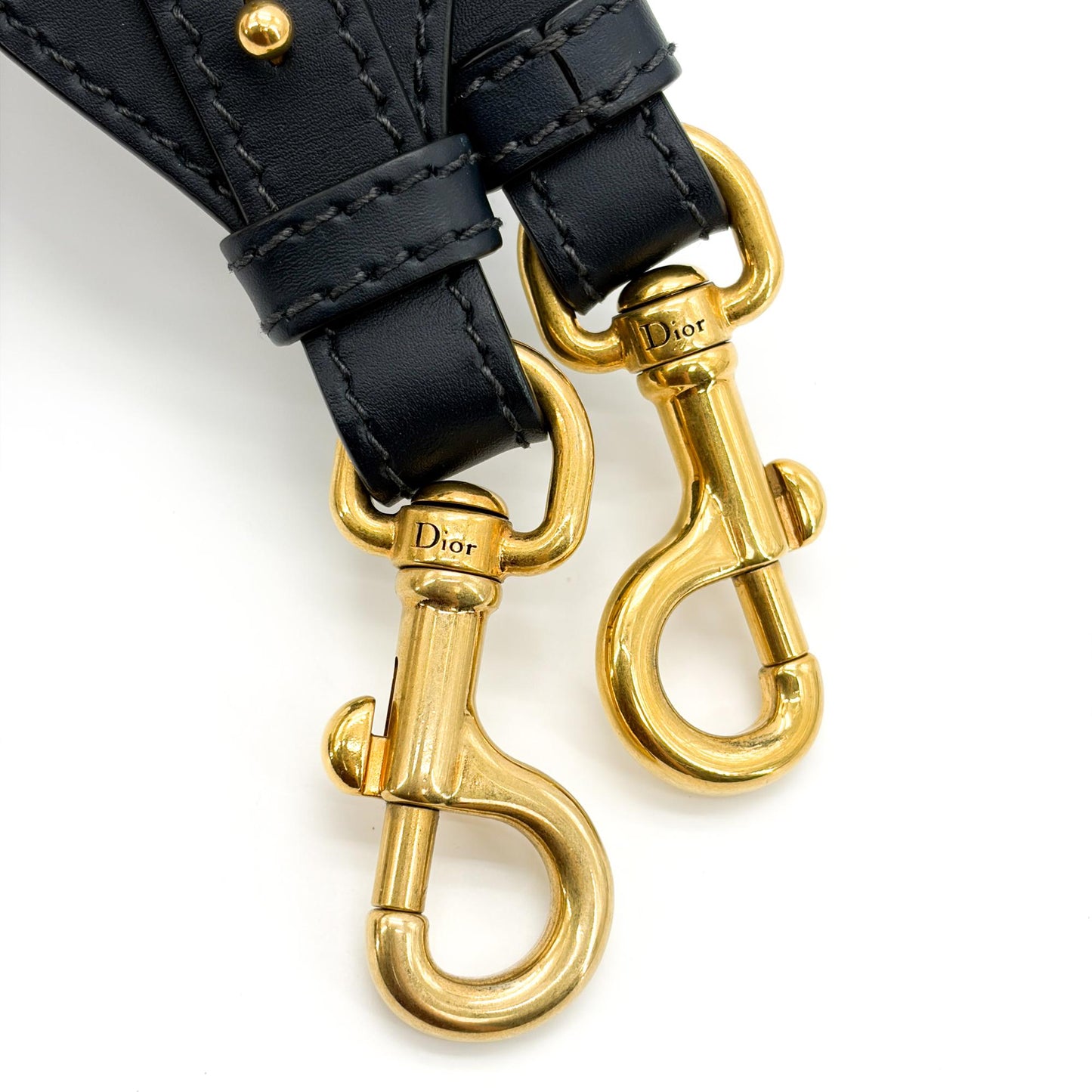 Dior Saddle Bag Latte Grain Gold Hardware + Separate Strap