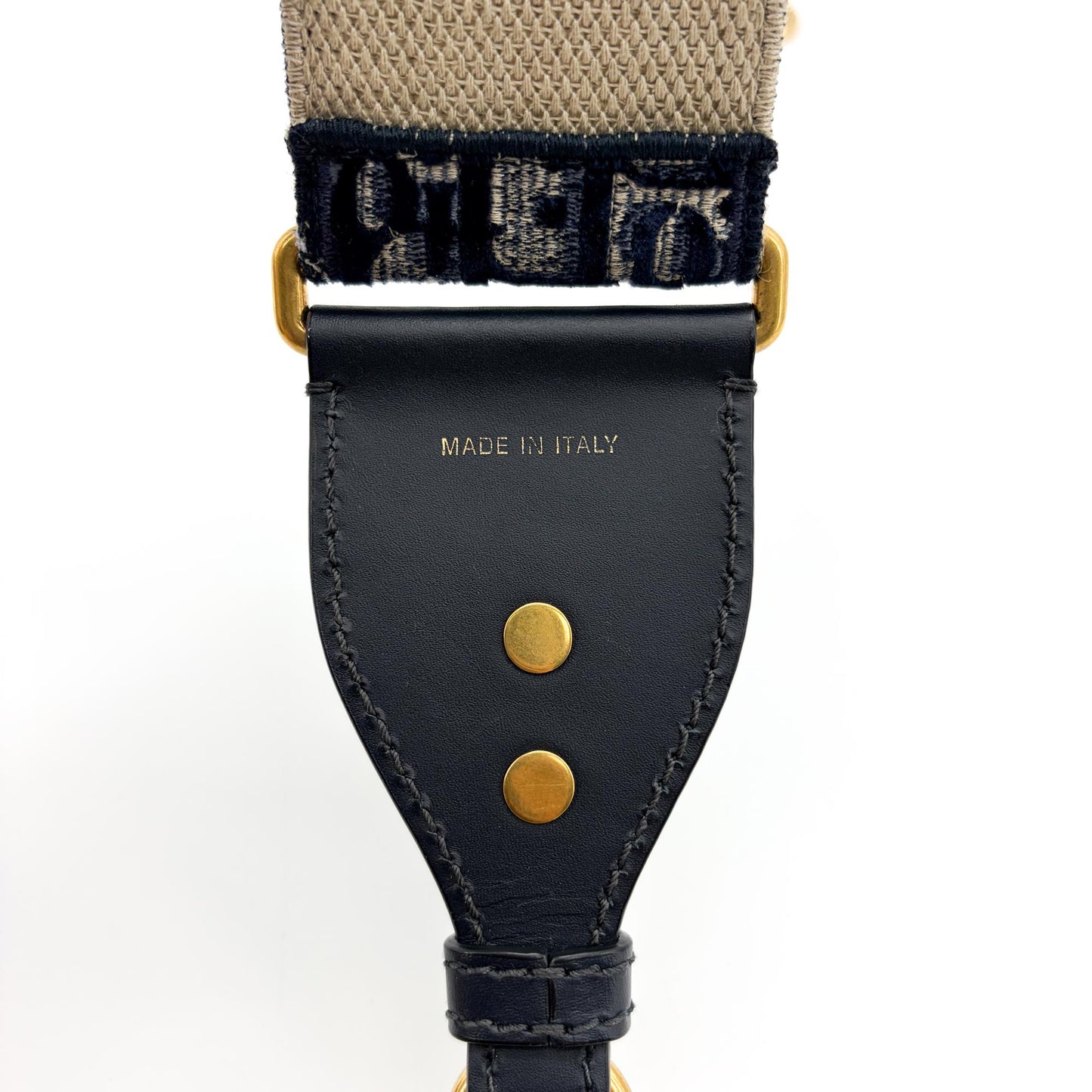 Dior Saddle Bag Latte Grain Gold Hardware + Separate Strap