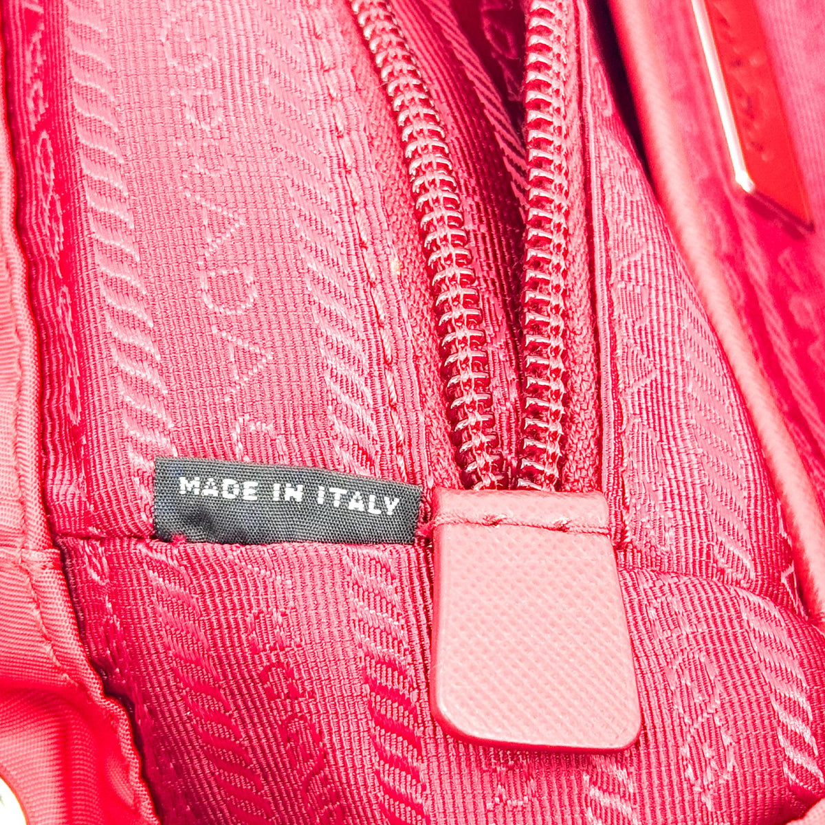 Prada Re-Ylon Small Backpack Red