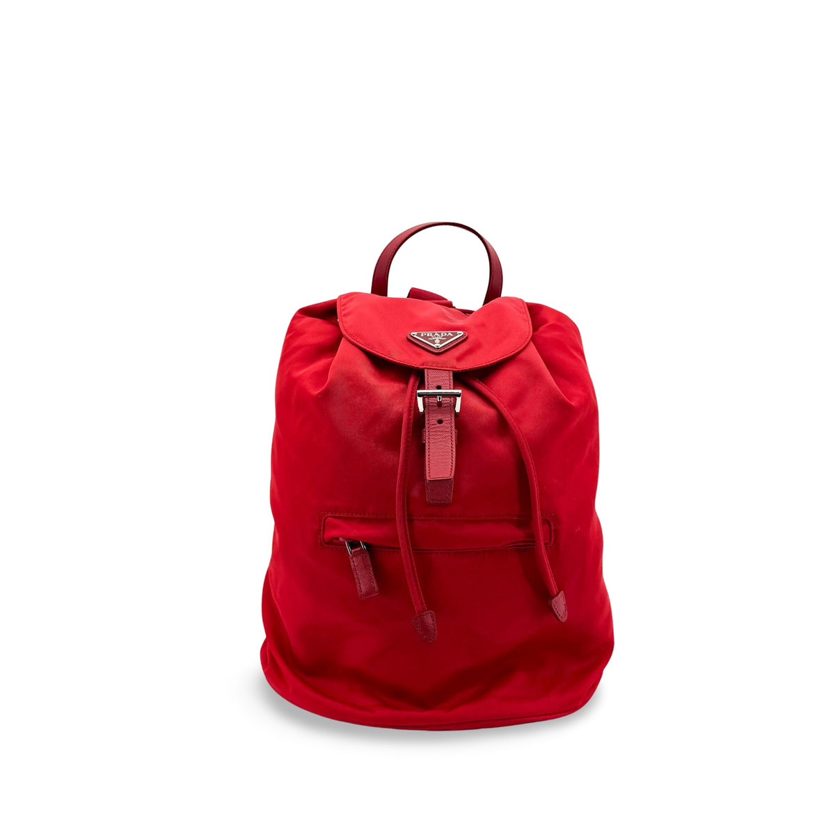 Prada Re-Ylon Small Backpack Red