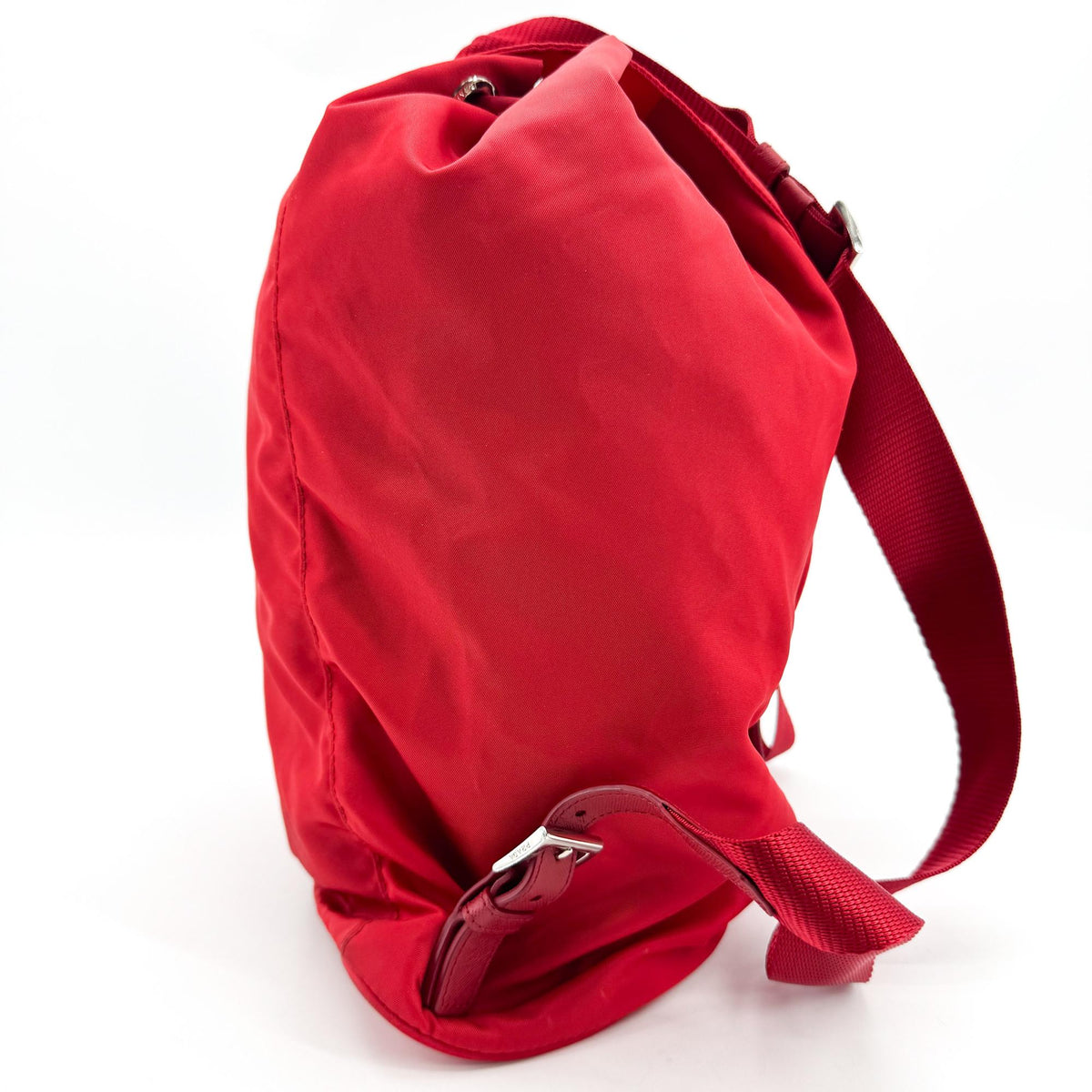 Prada Re-Ylon Small Backpack Red