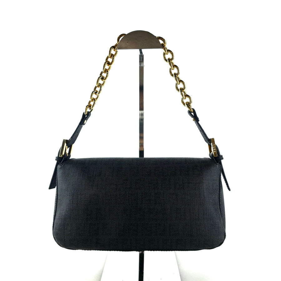 Mini FF Canvas Mamma Chain Shoulder Hobo Bag 8BR003