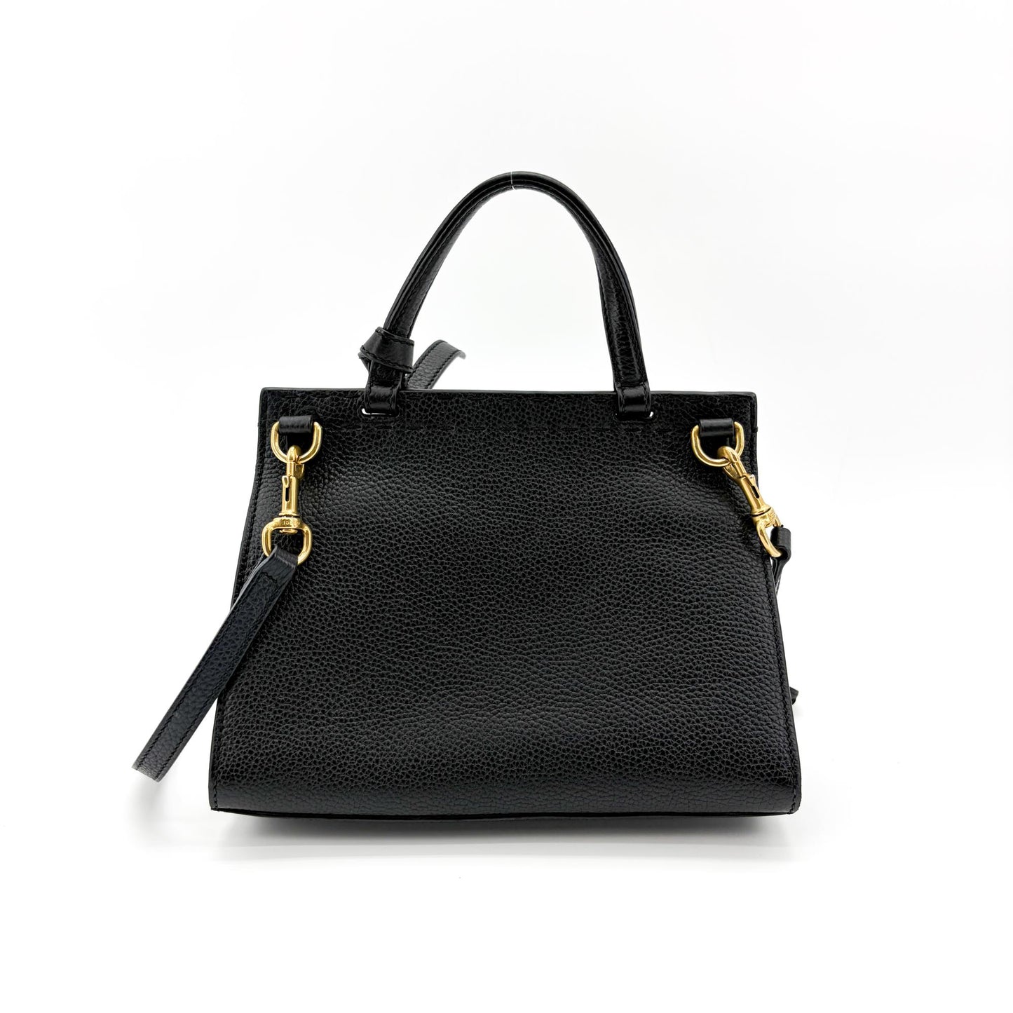 Gucci GG Marmont Small Top Handle Bag Black