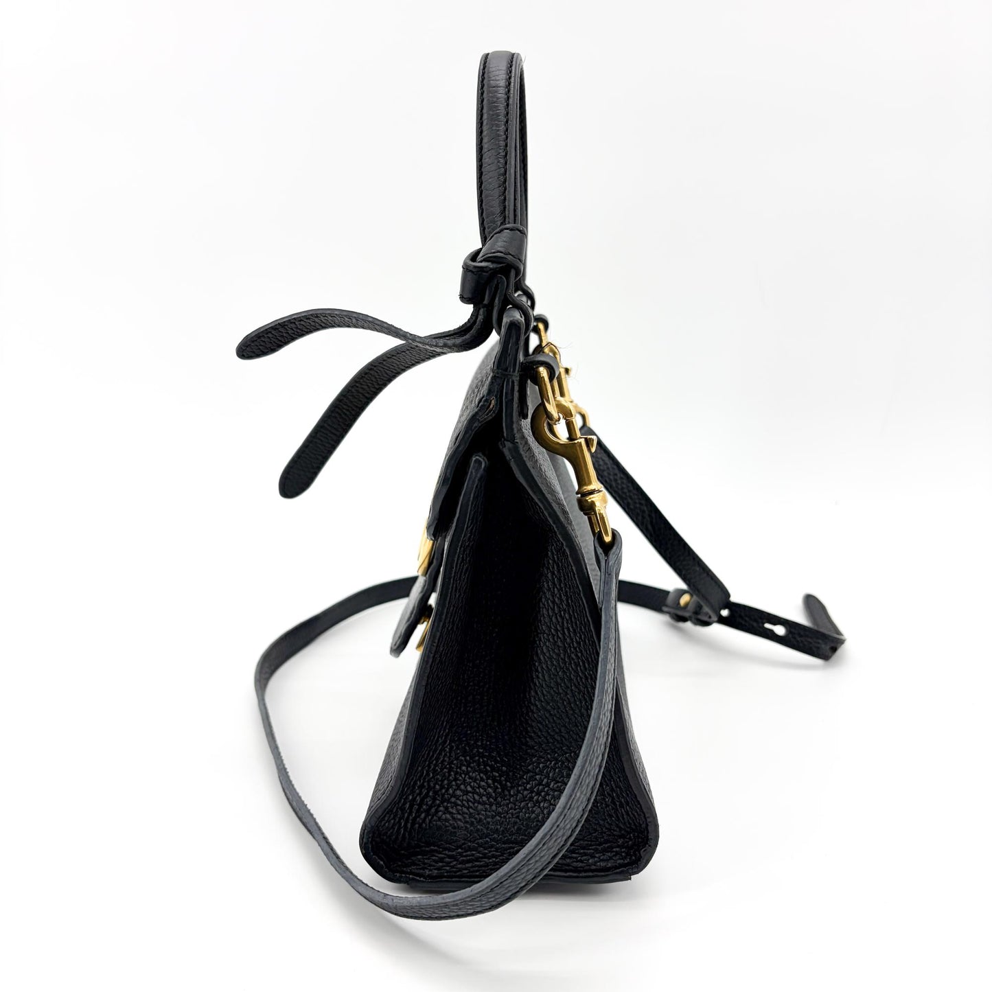 Gucci GG Marmont Small Top Handle Bag Black