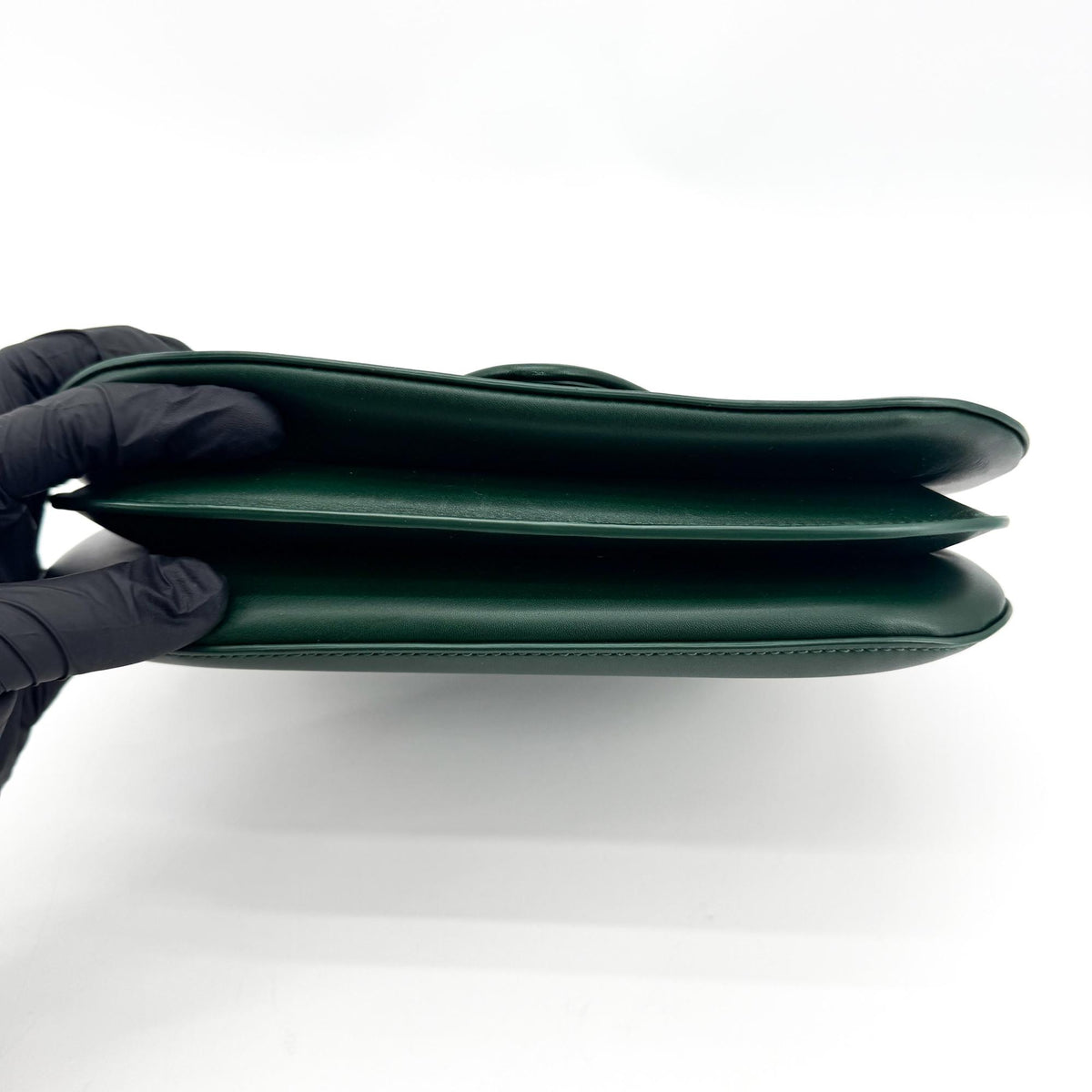 Bottega Veneta Mount Shoulder Bag Dark Green