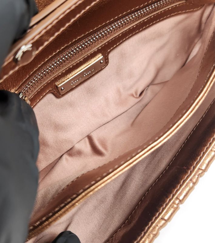 Miu Miu Gold Materasse Shoulder Bag