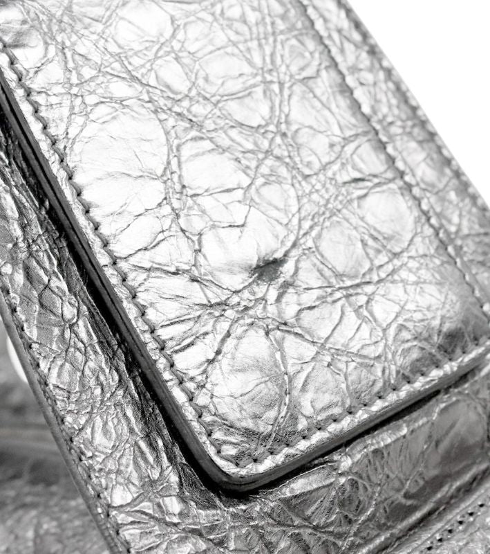 Balenciaga Silver Super Vigi XS