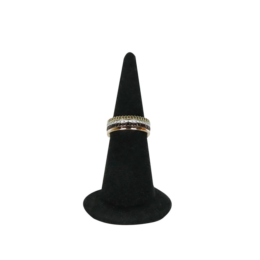50 Quattro Classic Diamond Small Ring