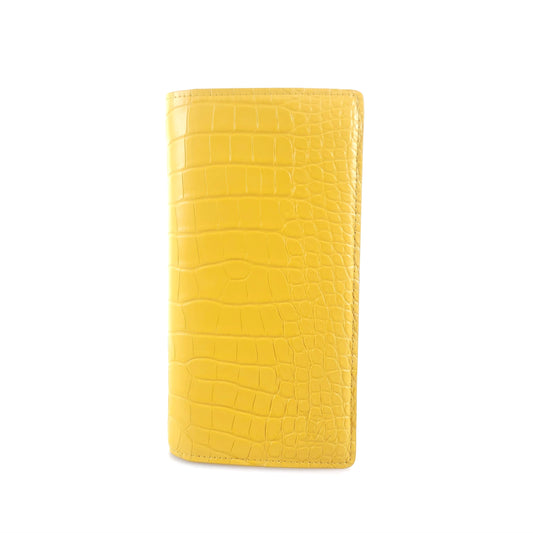 Exotic Alligator Wani Brazza Long Wallet