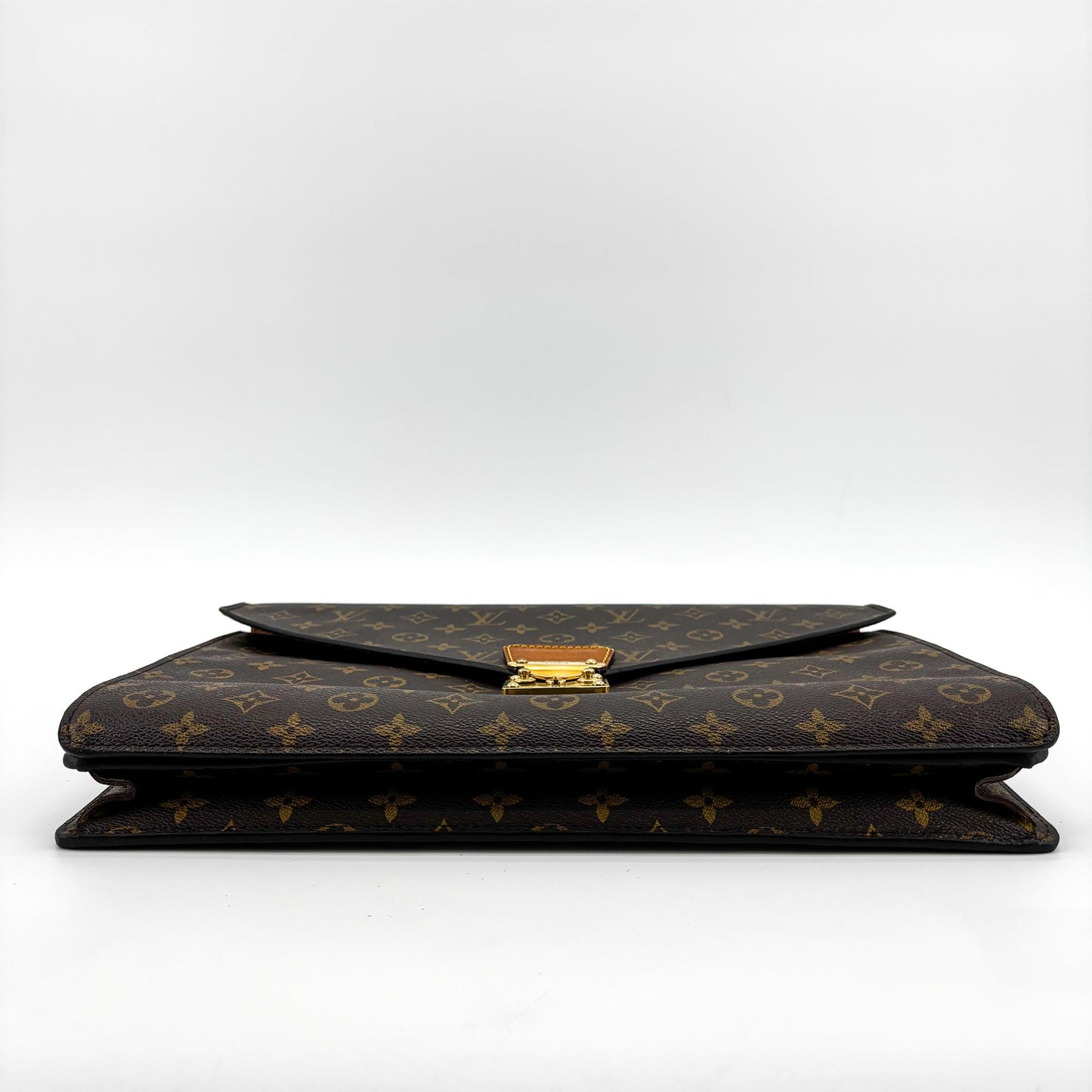 Louis Vuitton Monogram President Briefcase Brown