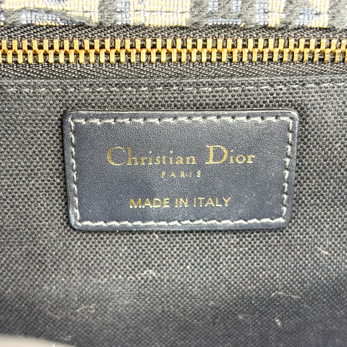 Dior 30 Montaigne Oblique Bag Blue