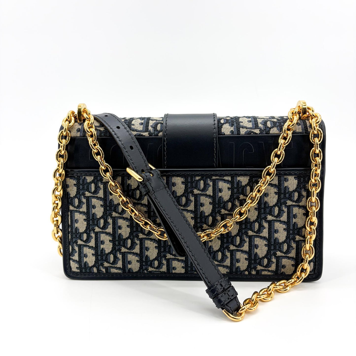 Dior 30 Montaigne Oblique Bag Blue