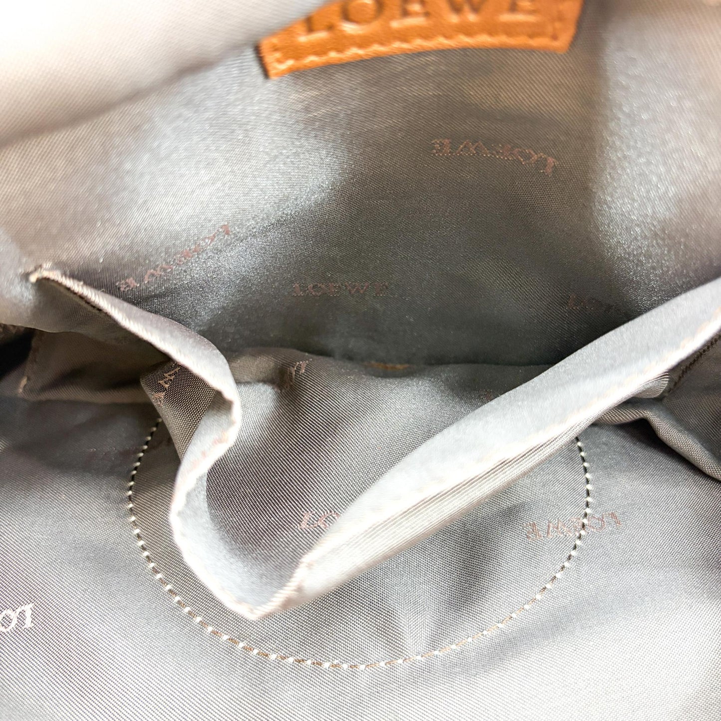 Loewe Napa Art Medium Gold Brown Multi