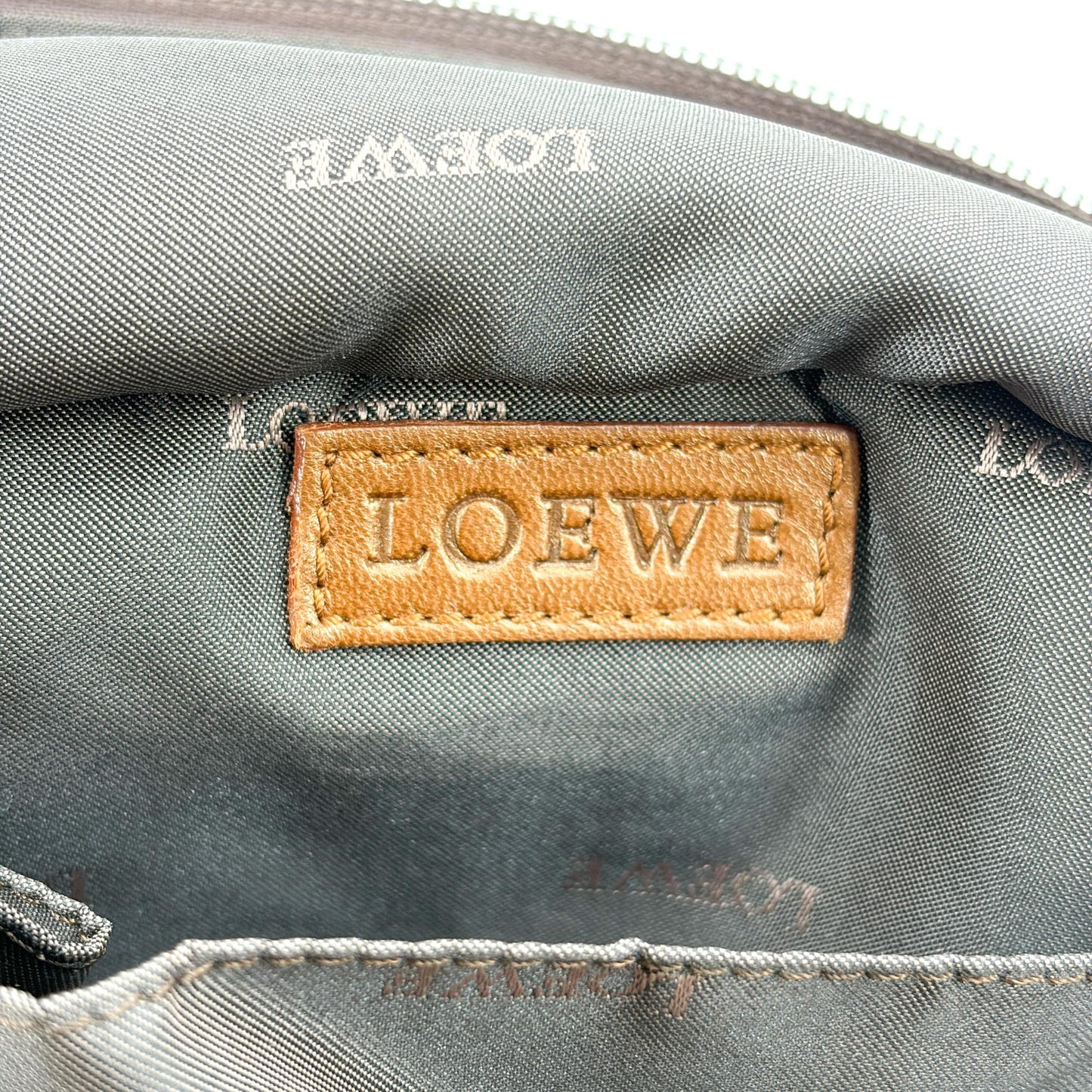 Loewe Napa Art Medium Gold Brown Multi
