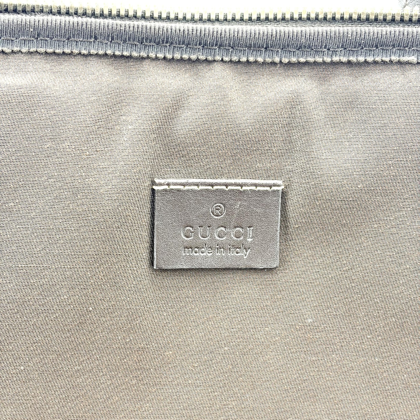 Gucci GG Supreme Canvas Briefcase Brown