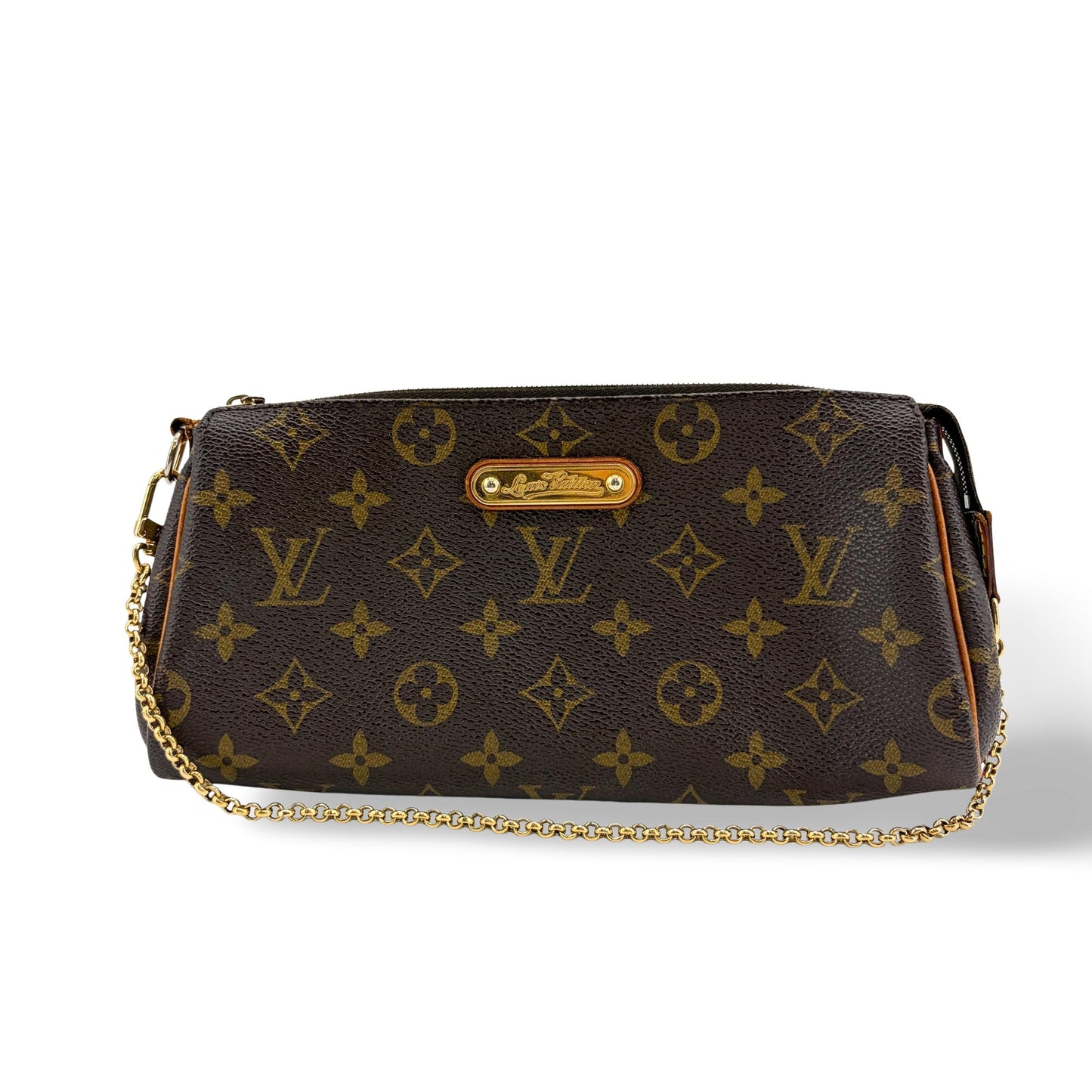 Louis Vuitton Monogram Eva Clutch Brown