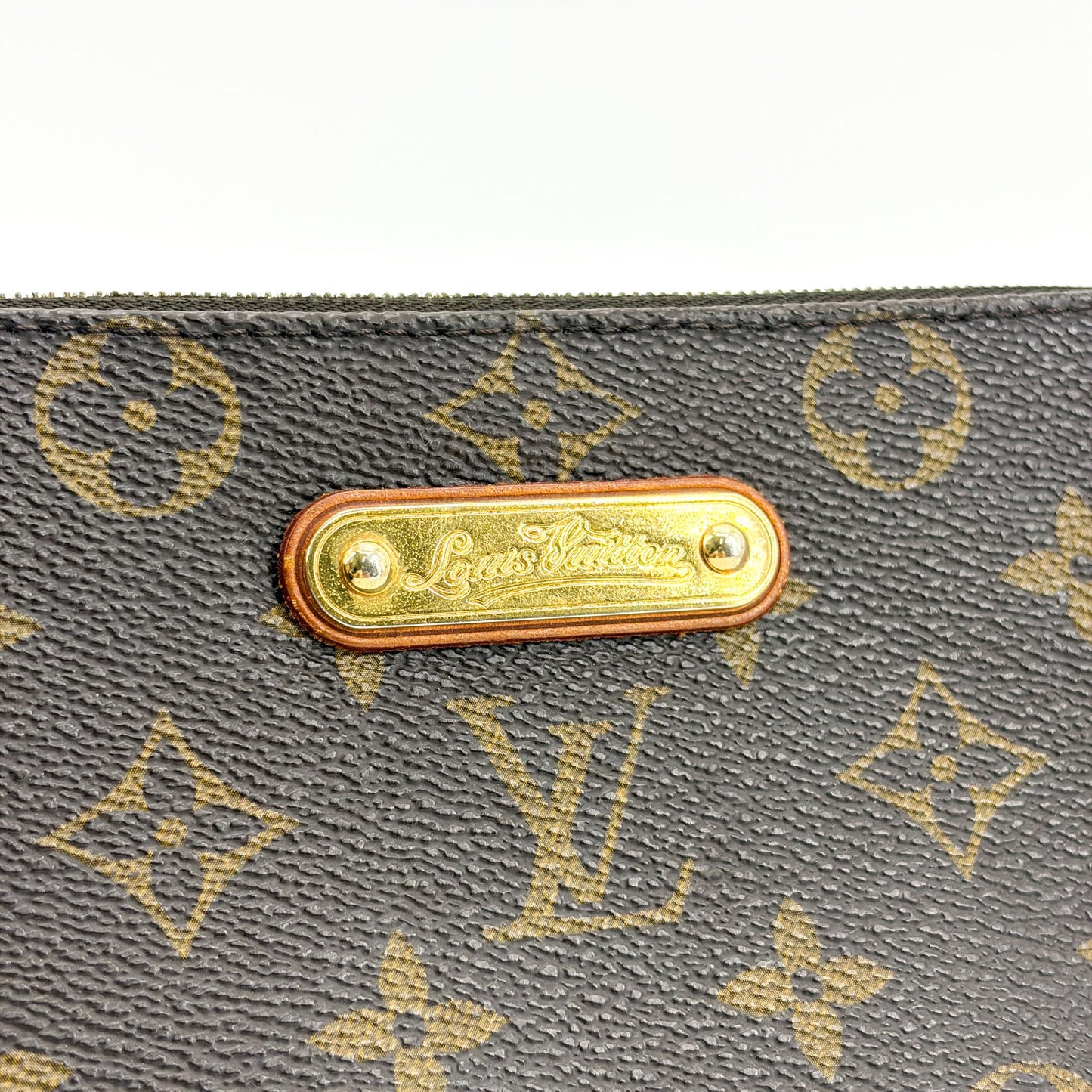 Louis Vuitton Monogram Eva Clutch Brown