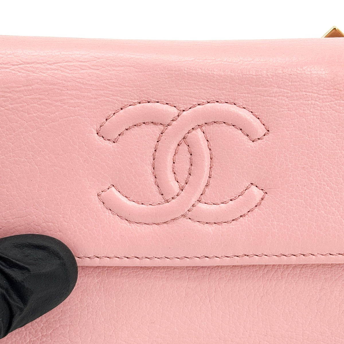 Chanel French Pulse Compact Wallet Pink